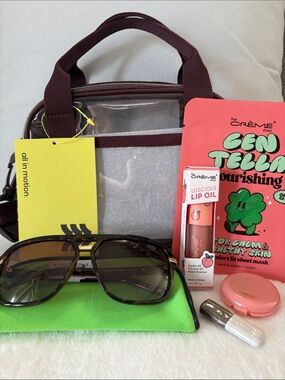 All In Motion Clear Stadium Bag Bundle
